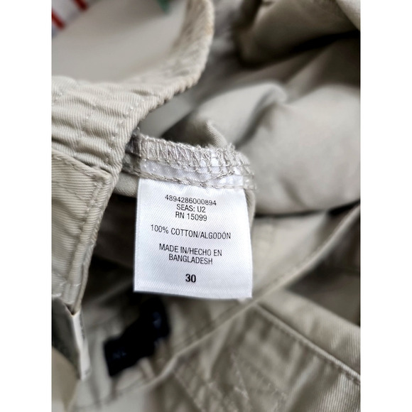 Covington ~Men's Size 30~ Caribbean Sand Expandable Waist Hiker Short Cotton NWT - Picture 8 of 11